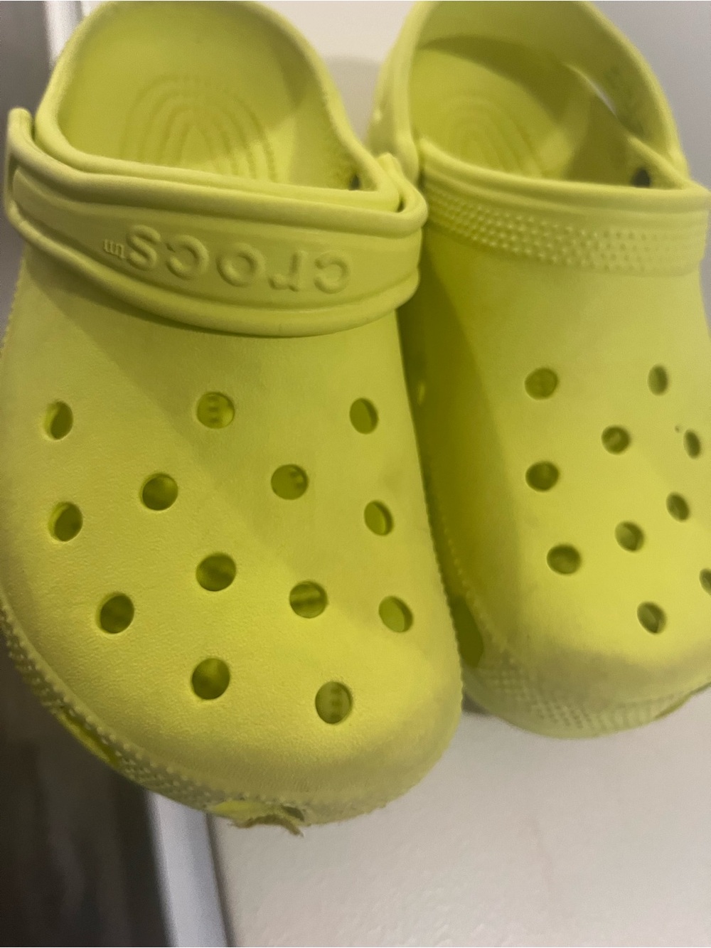 CROCS Kids Classic Clog - Lime Yellow